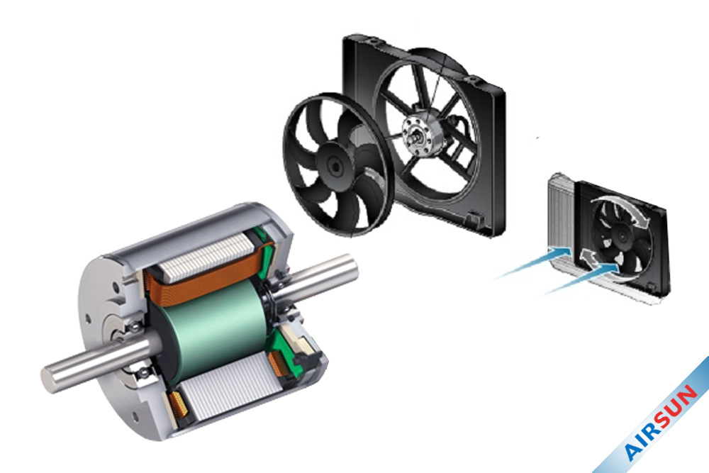 Quạt gió biến tần trong hệ thống cấp khí tươi có công dụng gì? 2 Quạt gió biến tần và động cơ quạt gió