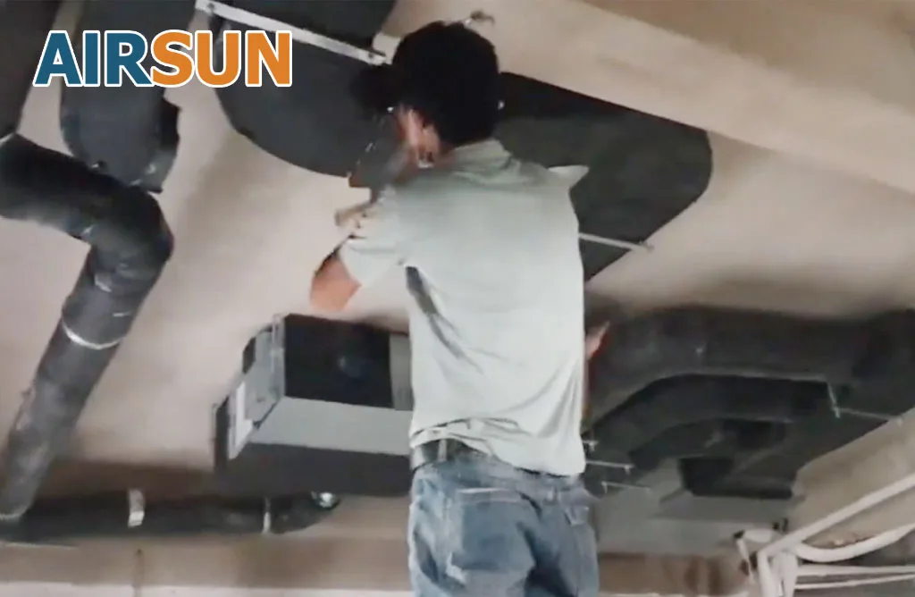 Lắp hệ thống cấp khí tươi cho chung cư ở giai đoạn thi công thô