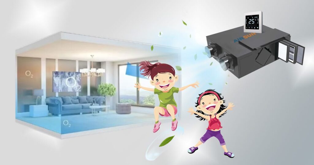 Có nên lắp máy cấp khí tươi kết hợp điều hòa hay riêng biệt?