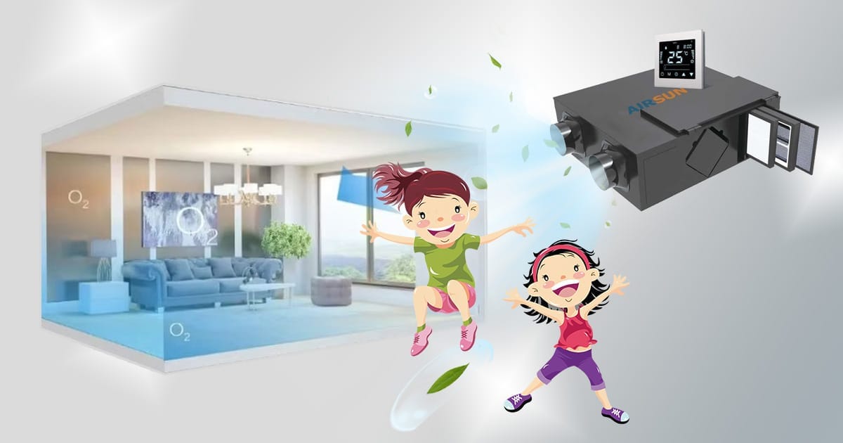 Có nên lắp máy cấp khí tươi kết hợp điều hòa hay riêng biệt?