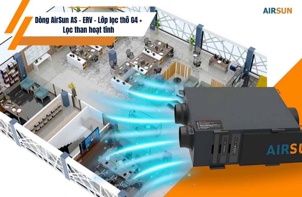 Dòng máy cấp khí tươi AirSun AS-ERV