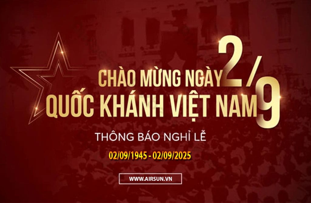 Thông báo nghỉ lễ quốc khánh