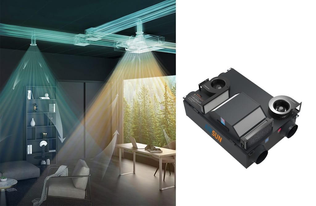 Máy cấp khí tươi lọc bụi mịn PM2.5