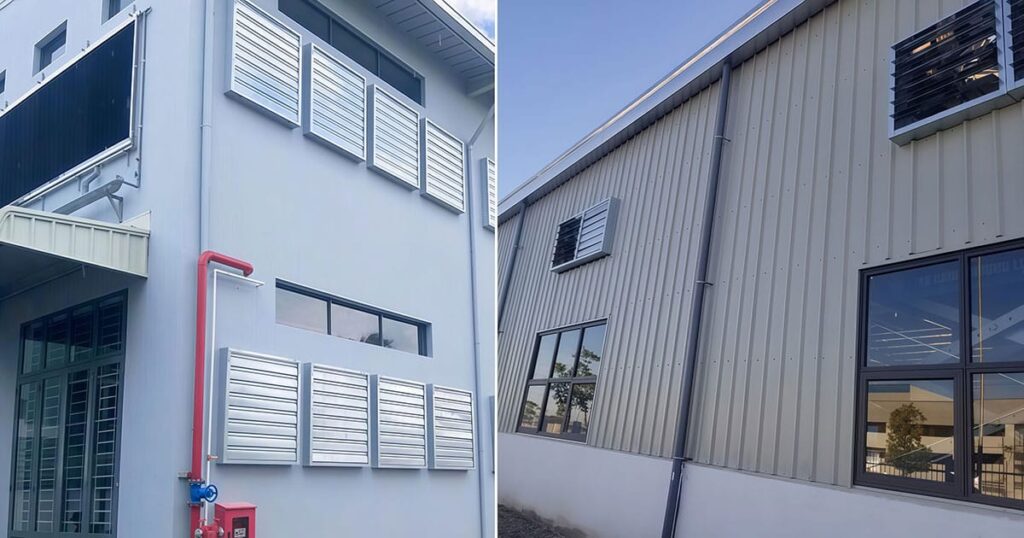 Thông gió công nghiệp - Thi công thông gió trọn gói