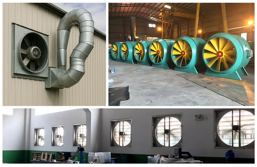 Thông gió công nghiệp có nhiều vai trò quan trọng