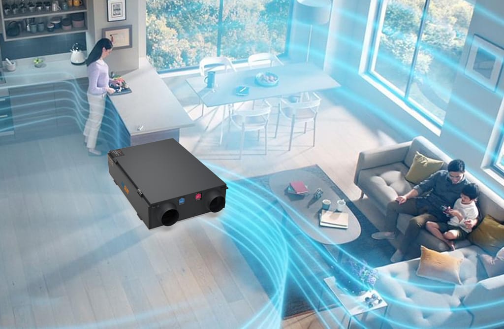 Cấp khí tươi AirSun tăng cường sức khỏe hô hấp