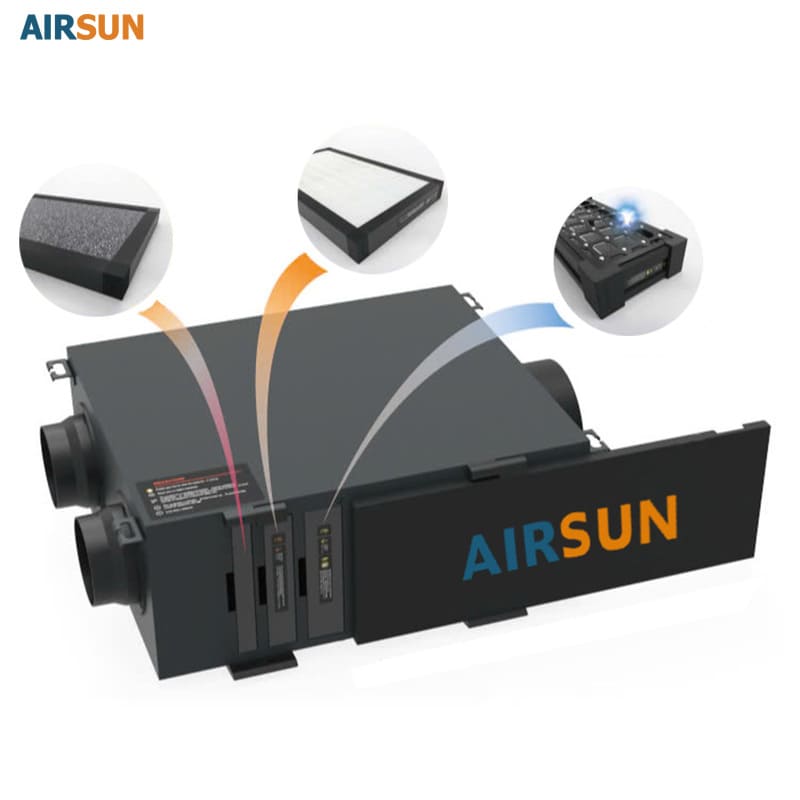 ERV giúp cân bằng độ ẩm hợp lý