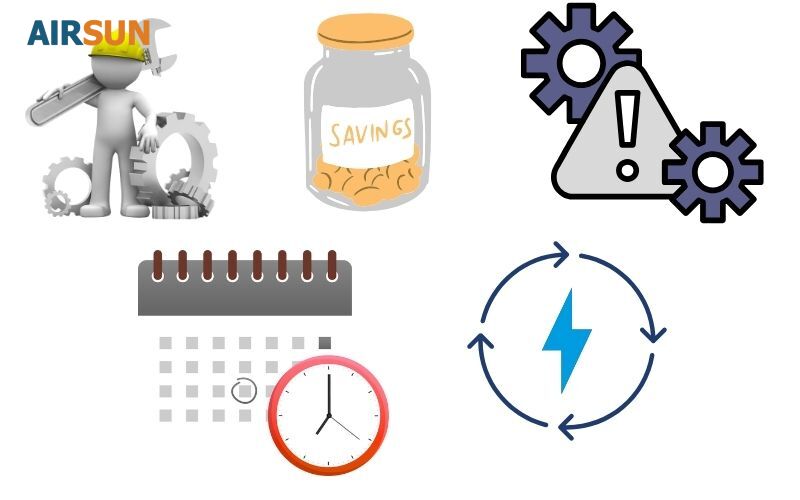 Cần bảo trì bảo dưỡng máy cấp khí tươi 