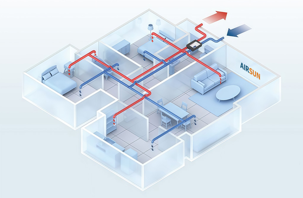 Tích hợp cấp khí tươi, lọc không khí cho nhà thông minh
