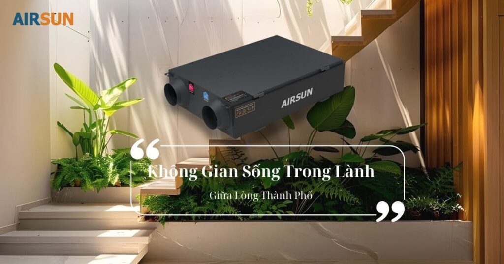 Không gian sống trong lành: Sống khỏe giữa lòng thành phố