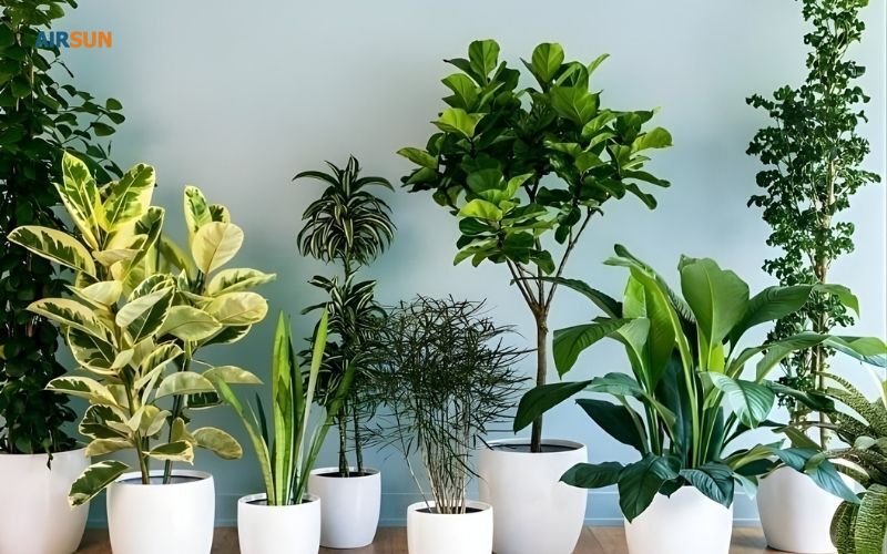 Cây xanh lọc khí độc tạo không khí trong lành