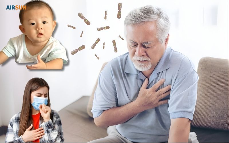 Máy cấp khí tươi phù hợp cho người hô hấp kém