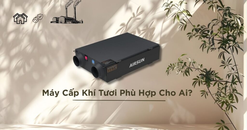 Máy cấp khí tươi phù hợp cho ai sử dụng?