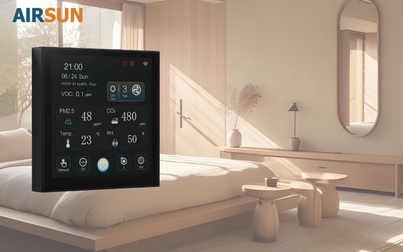 Ống cấp khí tươi kèm nhiệt ẩm từ khí cũ