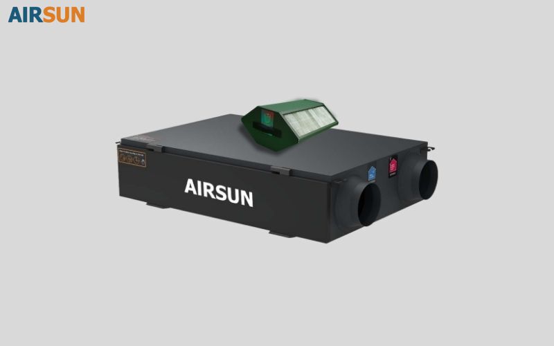 Quạt cấp khí tươi ERV giúp thu hồi nhiệt ẩm