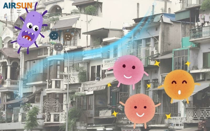 Giải pháp cấp khí tươi cho môi trường ô nhiễm