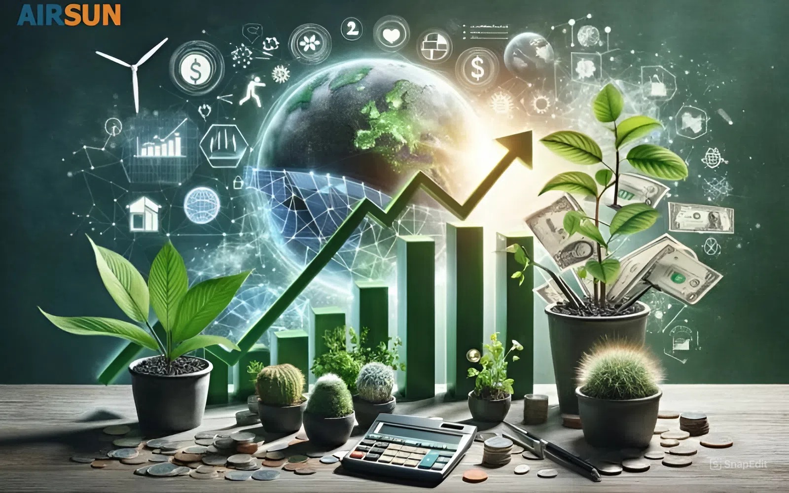 Kinh tế phát triển từ không khí sạch