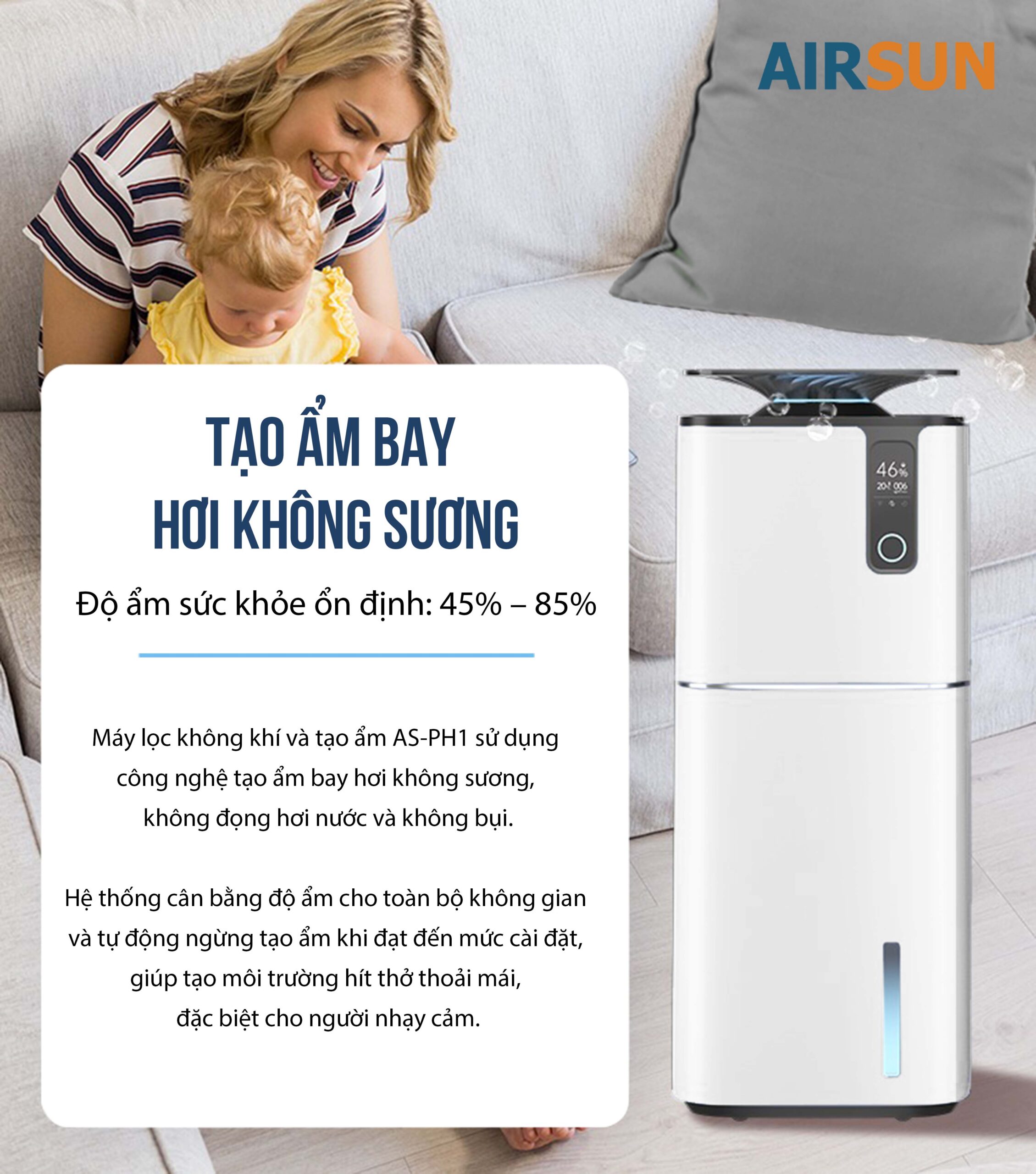 Máy lọc không khí AS-PH1 - Ảnh 21
