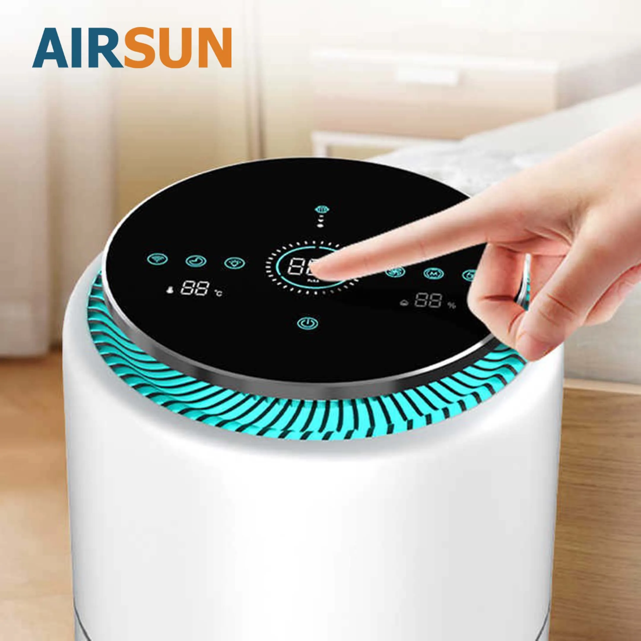 Máy Lọc Không Khí AS-L1-G201 AIRSUN Thông Minh Lọc 3 Trong 1 - Ảnh 5