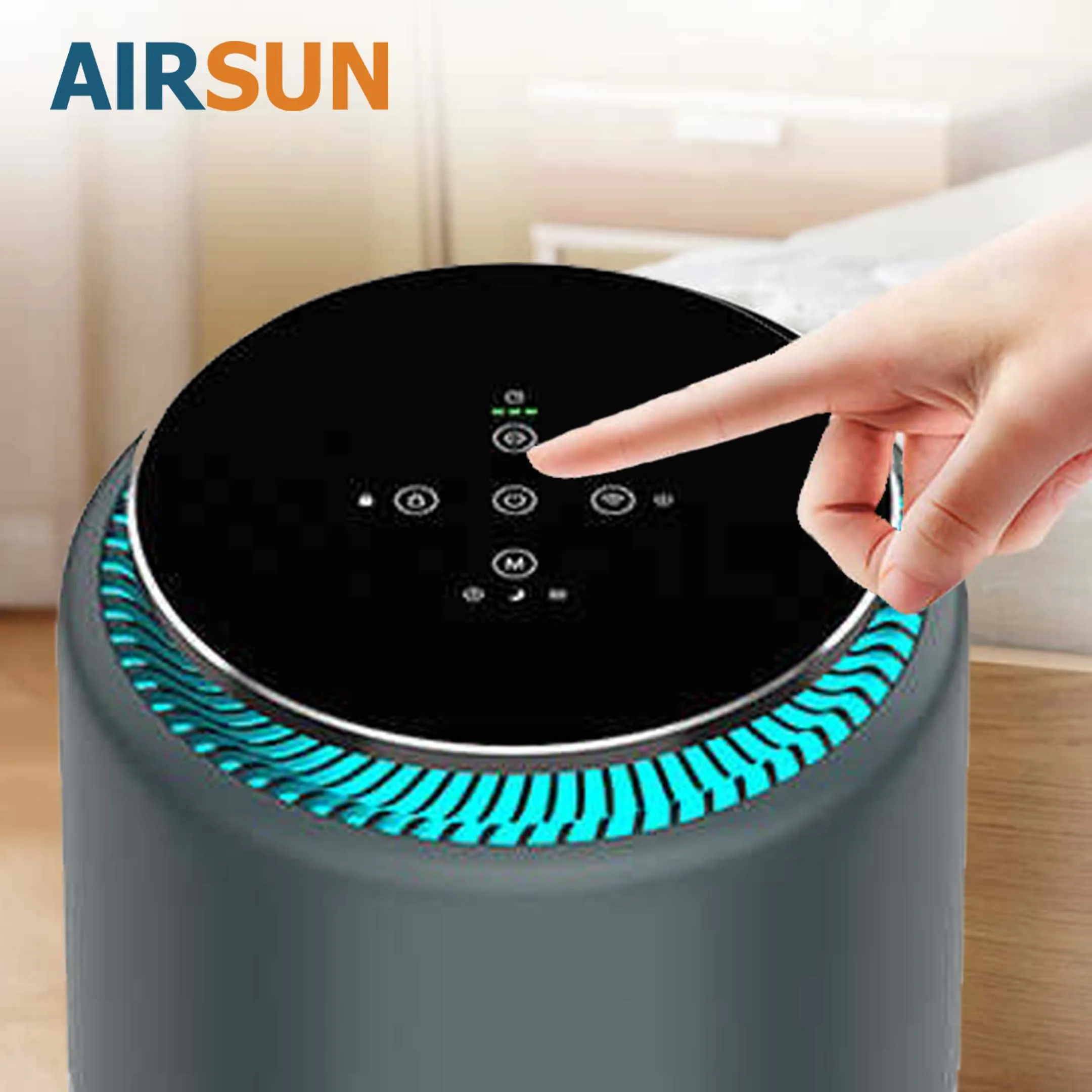 Máy Lọc Không Khí AS-L1-G201 AIRSUN Thông Minh Lọc 3 Trong 1 - Ảnh 3