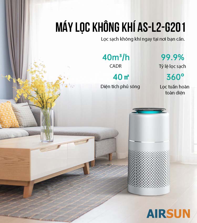 Máy lọc không khí AS L2 - G201 - Ảnh 6