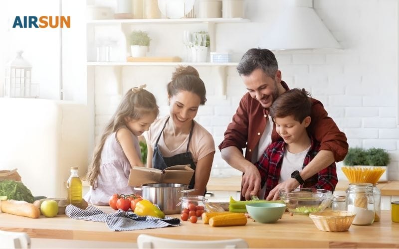 Máy chạy êm không ảnh hưởng sinh hoạt chung