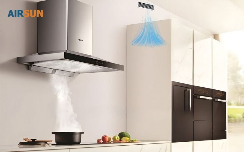 Lưu ý lắp đặt cấp khí tươi phòng bếp