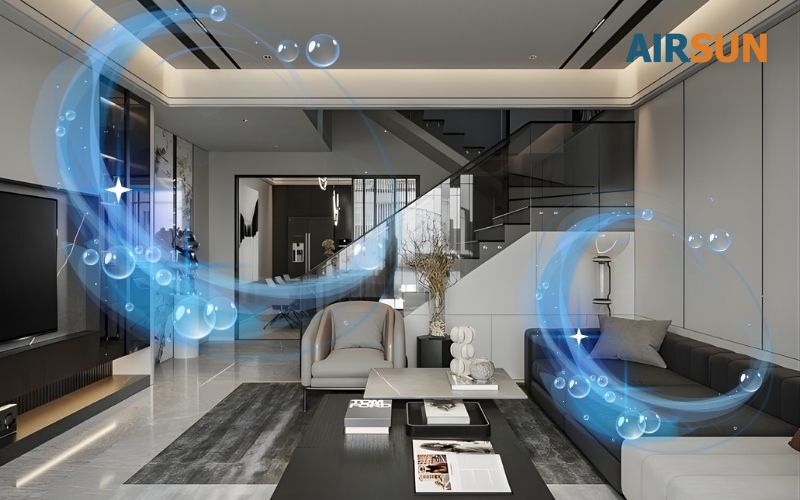 Không gian biệt thự thoáng đãng