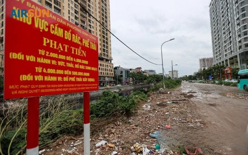 Chậm trễ xây dựng hơn 20 năm khiến người dân sống chung với ô nhiễm