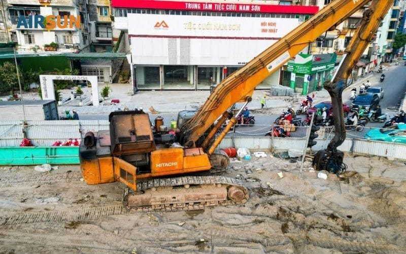 Mạch giao thông quan trọng từ trung tâm về bến xe Giáp Bát, Nước Ngầm