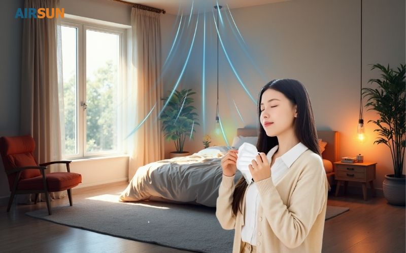 Chất lượng không khí tốt khi máy hoạt động tốt