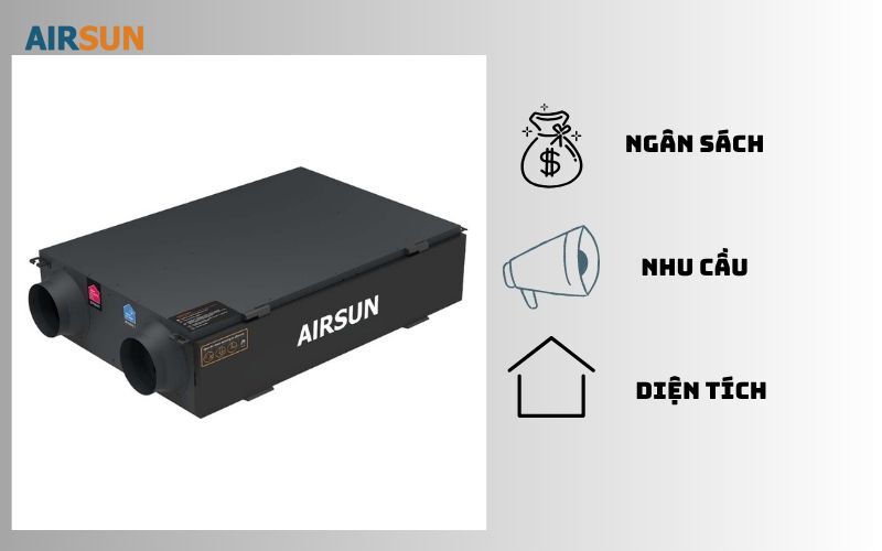 Chọn máy phù hợp nhà phố