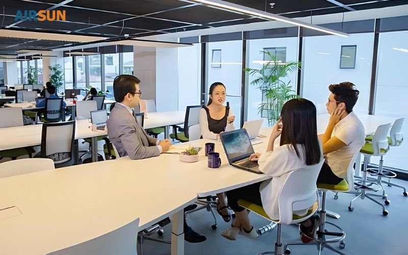 Khí sạch giúp làm việc tập trung đạt kết quả tốt