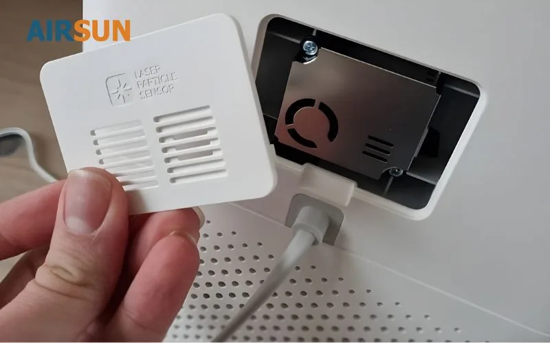 Máy không cảm biến được CO2 để điều chỉnh