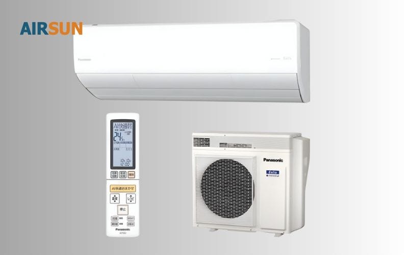 Máy cấp khí tươi Nhật Bản thường tích hợp điều hoà