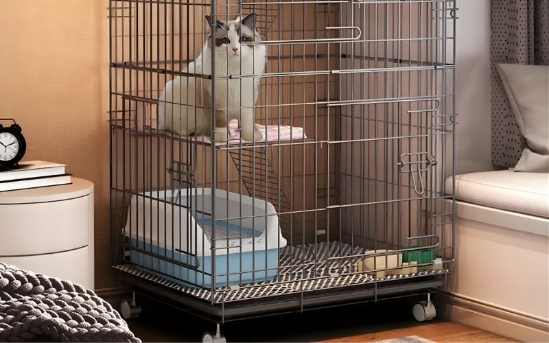 Nơi ở riêng của chúng cũng cần được vệ sinh dọn dẹp tránh mùi