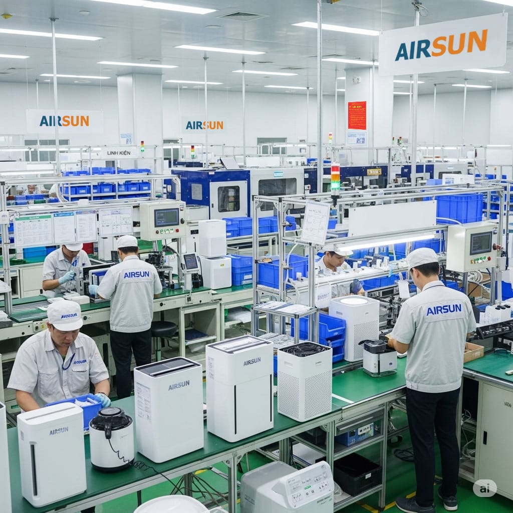 Sản xuất AirSun