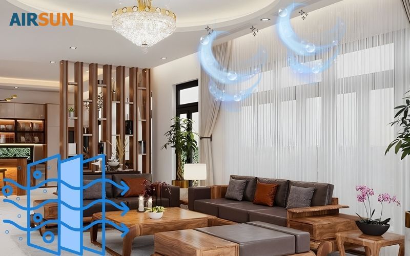 Vệ sinh máy cấp khí tươi giúp không khí sạch sẽ