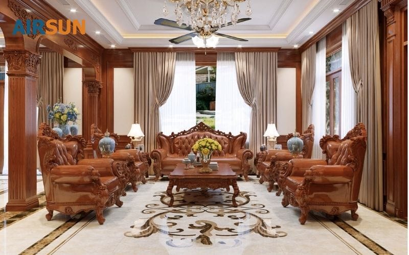 Lắp đặt ống gió ở vị trí cao