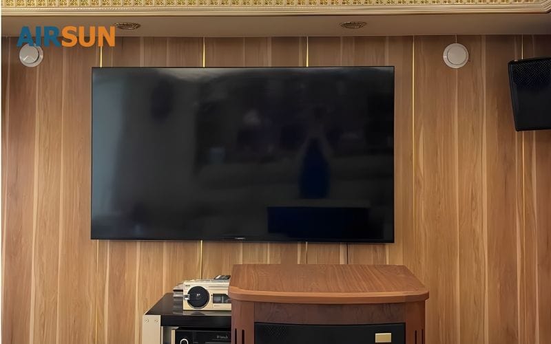 Lưu ý lắp ống cấp khí sát trần