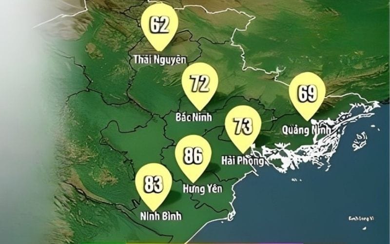 Các chỉ số ô nhiễm về mức tương đối