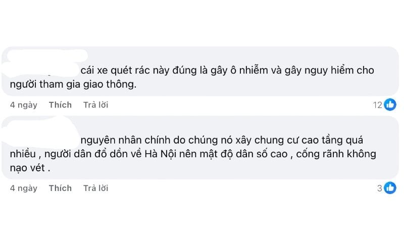 Người dân tranh luận về nguyên nhân ô nhiễm không khí
