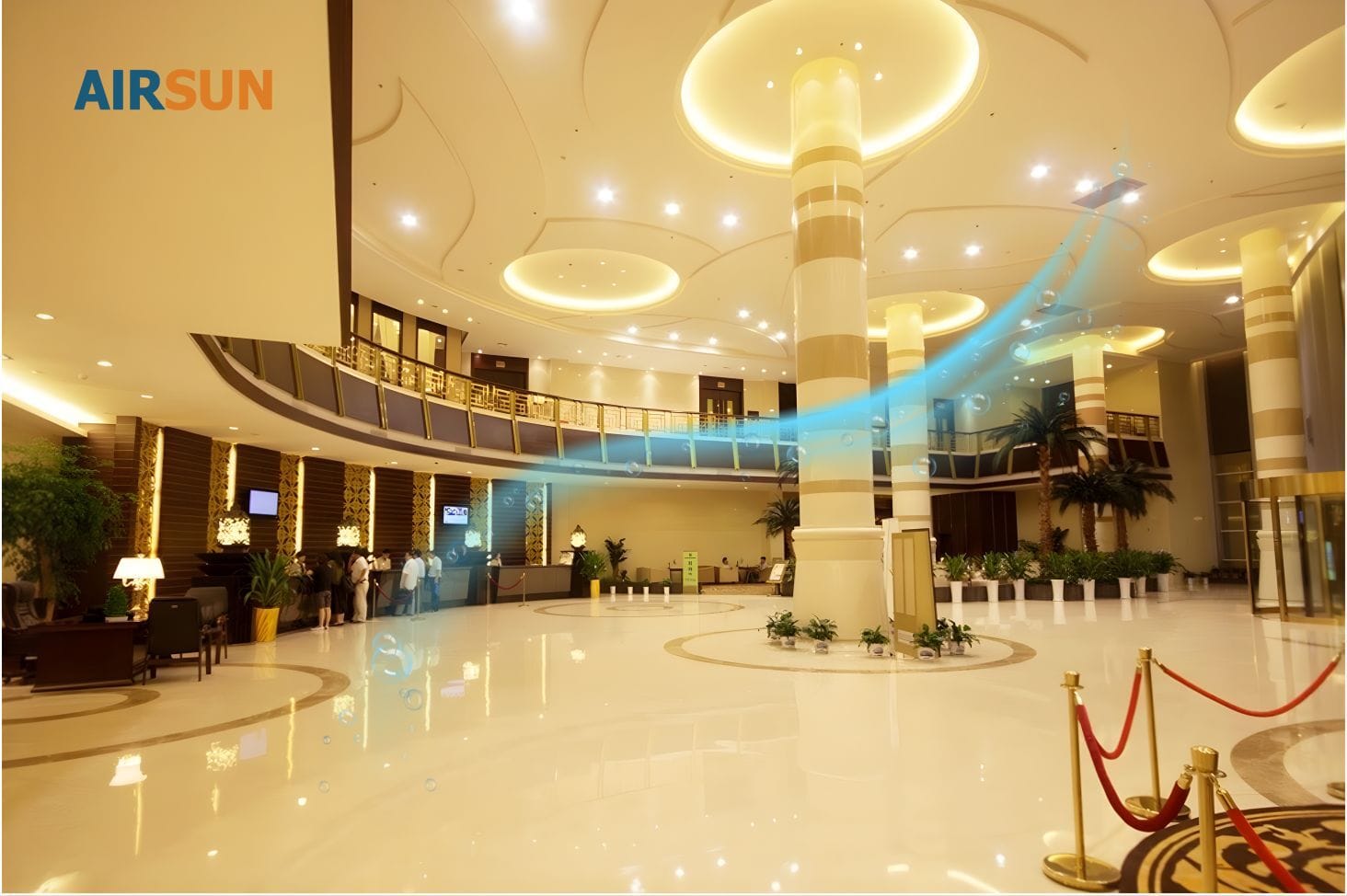 Cấp khí tươi khách sạn