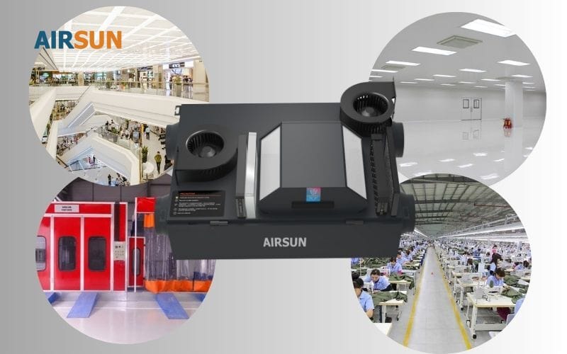 Tấm lọc bụi G4 sơ cấp từ AirSun 7 Lọc G4 ứng dụng trong nhiều thiết bị