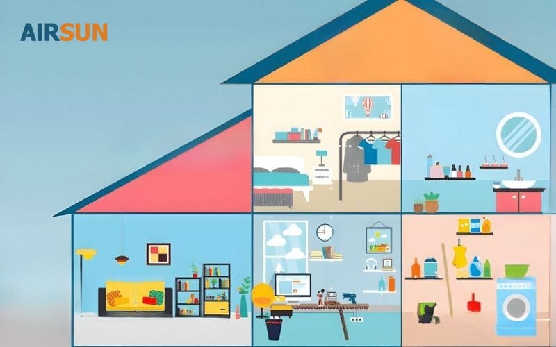 Mọi đồ vật trong nhà đều chứa khí VOCs