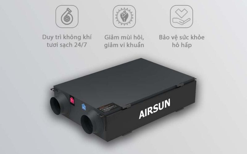 Tác dụng cơ bản của máy cấp khí tươi