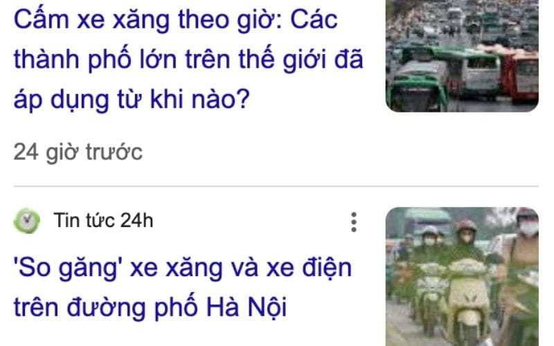 Nhiều nước trên thế giới đã áp dụng xe nhiên liệu sạch