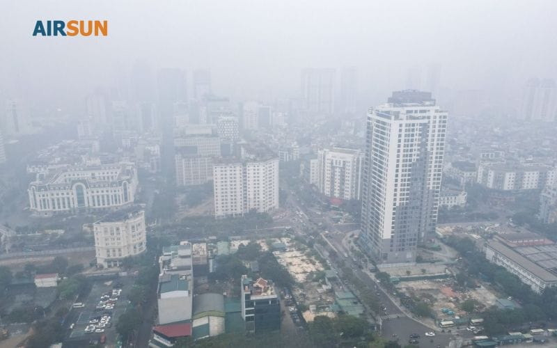 Tầm nhìn bị hạn chế rất nhiều