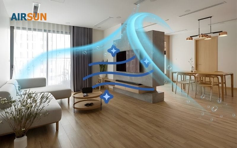 Cấp khí tươi đúng chuẩn giúp không khí đạt chuẩn