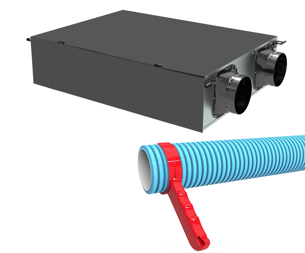 Máy cấp khí tươi 2 chiều